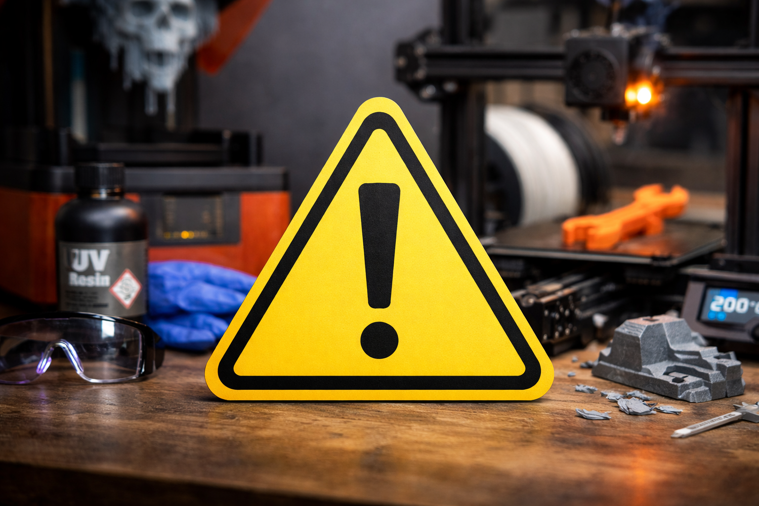 Is Resin 3D Printing Really More Dangerous Than FDM?